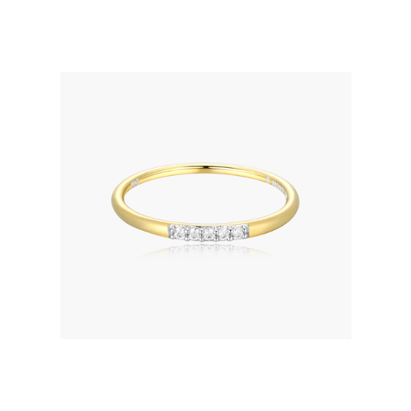 Monte Luna Lab Grown Diamond Line Stackable Ring Puckett's Fine Jewelry Benton, KY