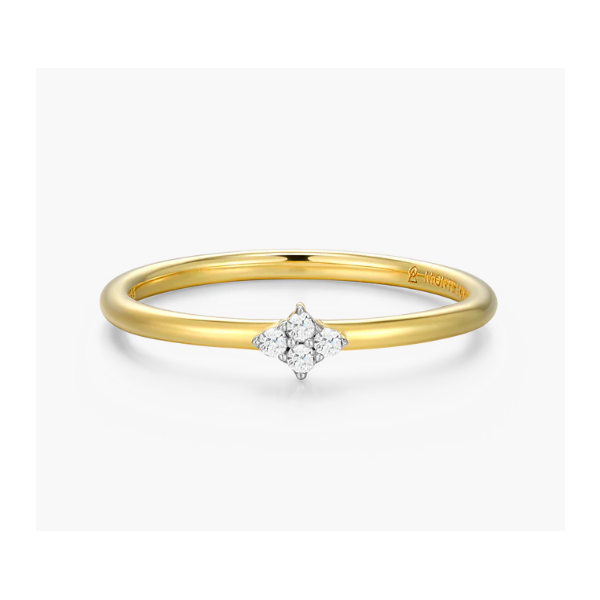 Monte Luna Four Cluster Lab-Created Diamond Ring Puckett's Fine Jewelry Benton, KY