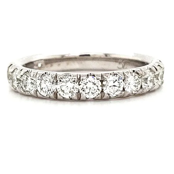 14K White Gold Fish Tail Diamond Band Quality Gem LLC Bethel, CT