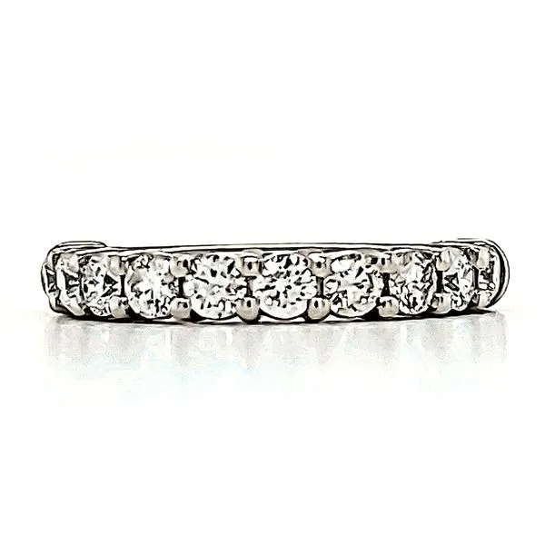 Platinum Diamond Wedding Band Quality Gem LLC Bethel, CT