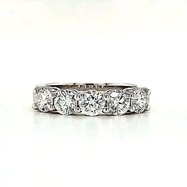 14K White Gold Diamond Band Quality Gem LLC Bethel, CT