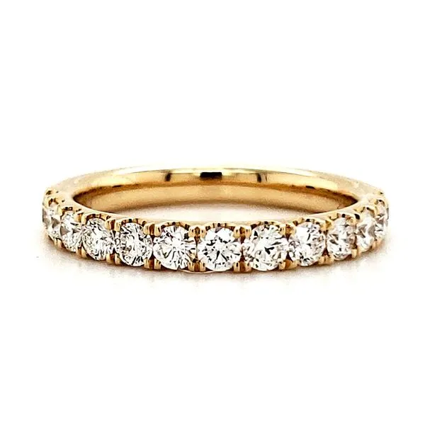 14K Yellow Gold Diamond Band Size 6.25 Quality Gem LLC Bethel, CT