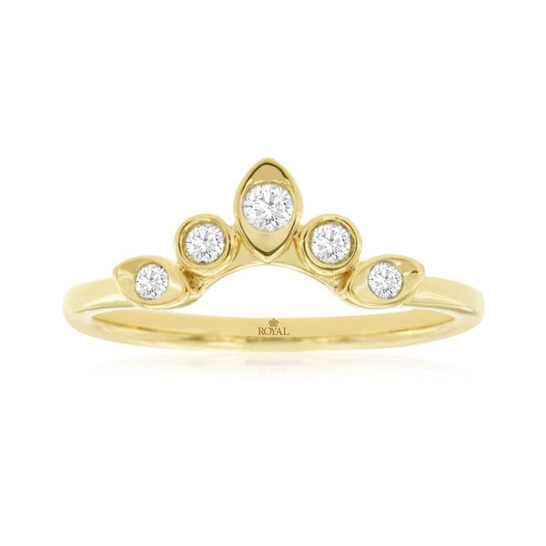 14K Yellow Gold Diamond Wrap Ring Size 7 Quality Gem LLC Bethel, CT