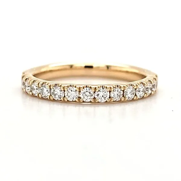 14K Yellow Gold Split Prong Diamond Band Size 6.25 Quality Gem LLC Bethel, CT