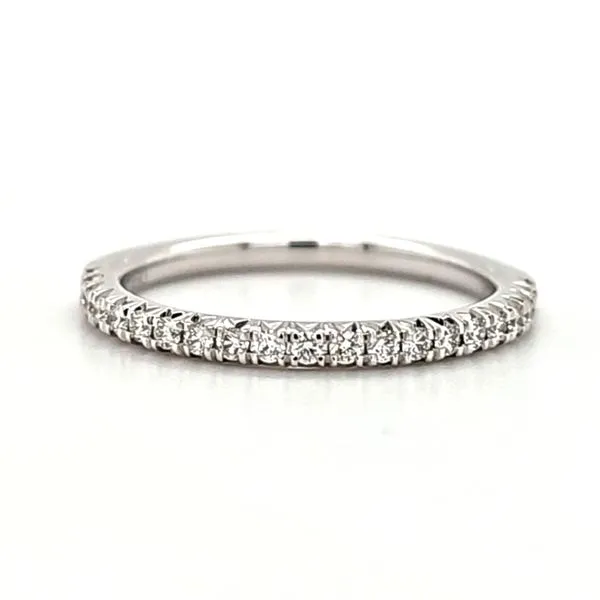 14K White Gold Split Prong Diamond Band Size 6.25 Quality Gem LLC Bethel, CT