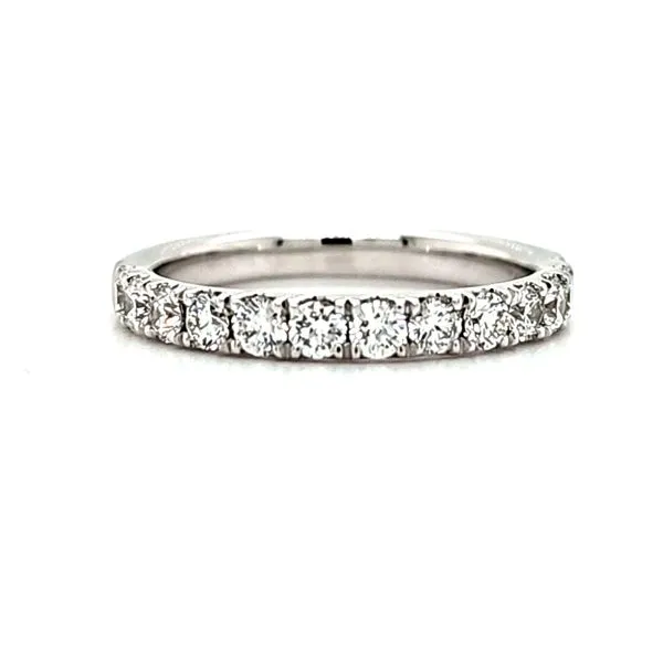 14K White Gold Split Prong Diamond Band Size 6.5 Quality Gem LLC Bethel, CT