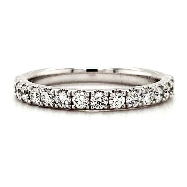 14K White Gold Diamond Band Size 6.5 Quality Gem LLC Bethel, CT
