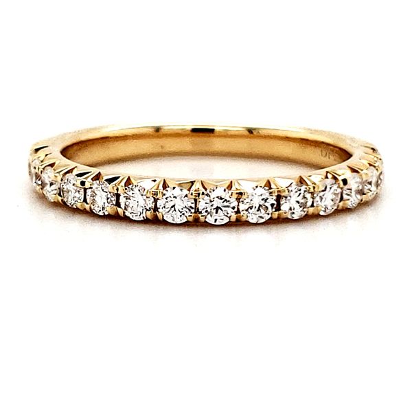 14K Yellow Gold Diamond Band Size 6.5 Quality Gem LLC Bethel, CT