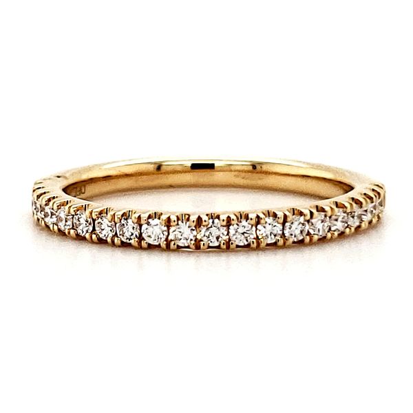 14K Yellow Gold Diamomd Band Size 6.5 Quality Gem LLC Bethel, CT