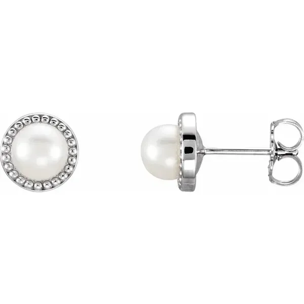 Pearl Earrings Quality Gem LLC Bethel, CT