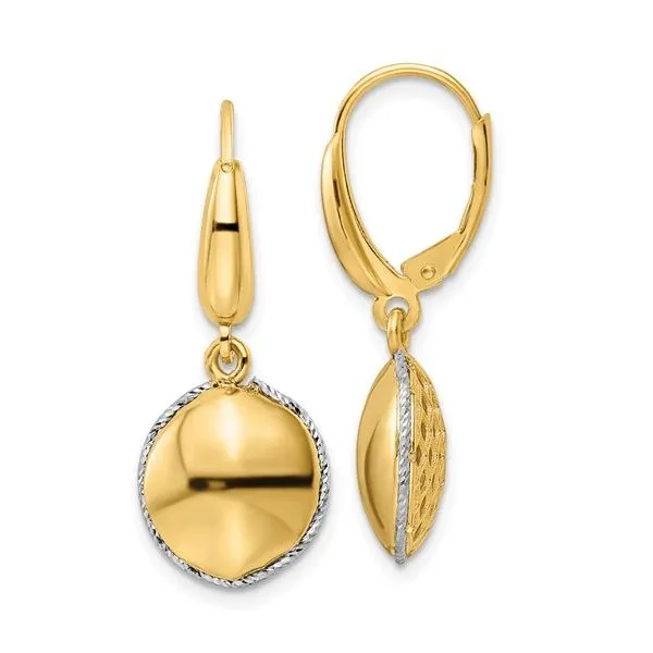 Gold Earrings Quality Gem LLC Bethel, CT