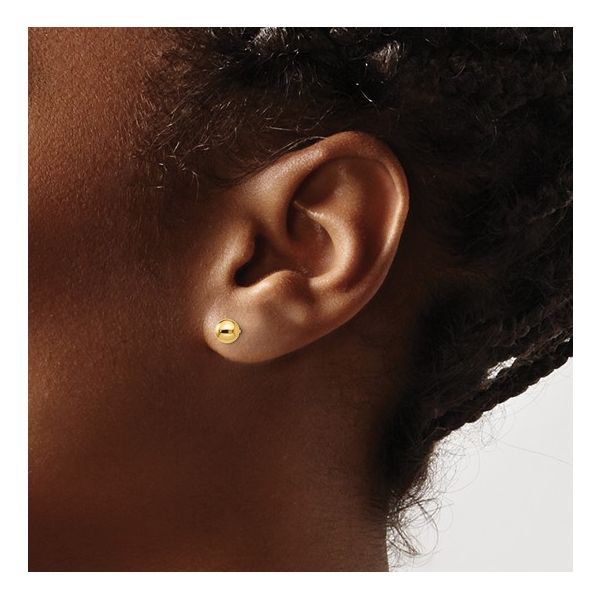 Gold Earrings Image 2 Quality Gem LLC Bethel, CT