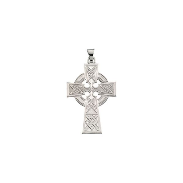 Celtic Cross with Trinity Knot Necklace– Creative Irish Gifts