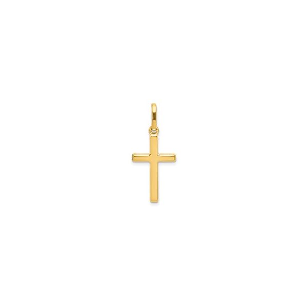 14K Yellow Gold Cross Pendant Quality Gem LLC Bethel, CT