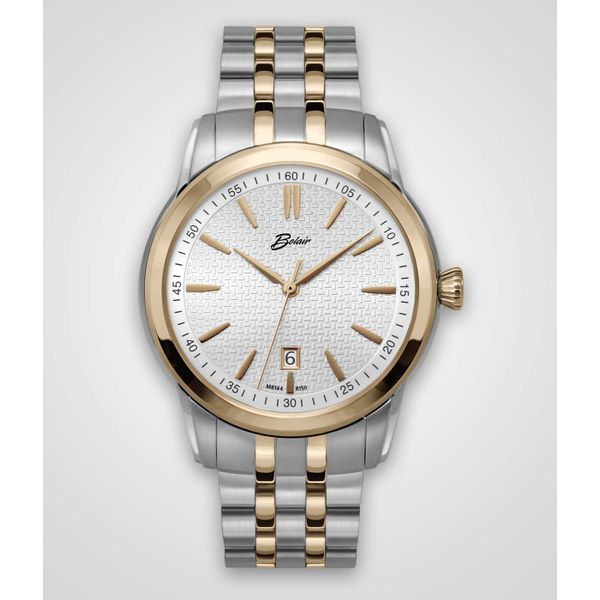 Stainless Steel Two Tone Automatic Belair Watch 45mm | Quality Gem LLC |  Bethel, CT