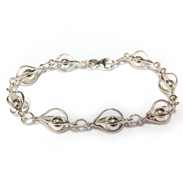 Sterling Silver Cage Bracelet Quality Gem LLC Bethel, CT