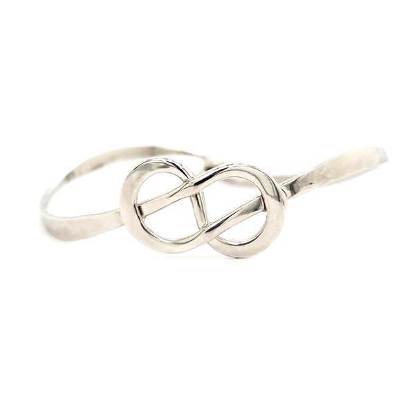 Sterling Silver Knot Style Bangle Bracelet Quality Gem LLC Bethel, CT