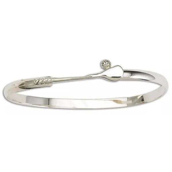 Sterling Silver Golf Club Bangle Quality Gem LLC Bethel, CT