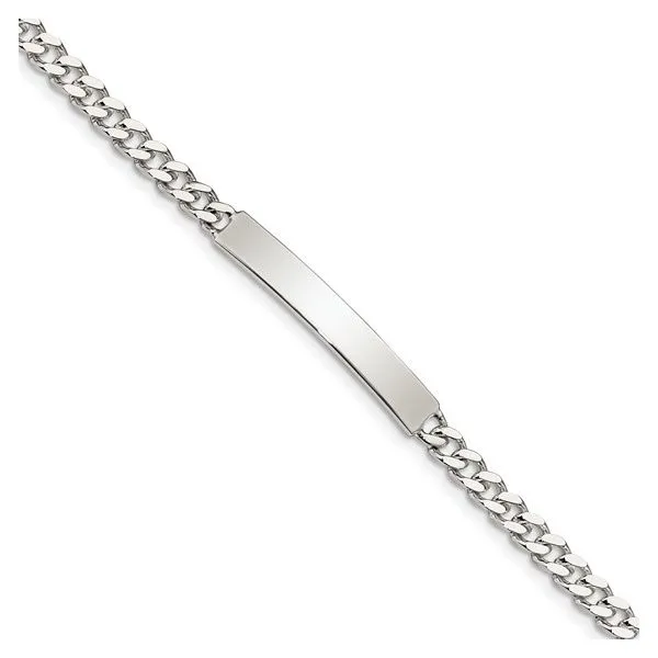 Sterling Silver Id Bracelet Length 7 Inches Quality Gem LLC Bethel, CT