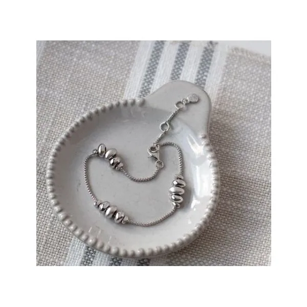 Sterling Silver Coast Tumble Sand Station Bracelet Length 7.5 Inches Image 2 Quality Gem LLC Bethel, CT