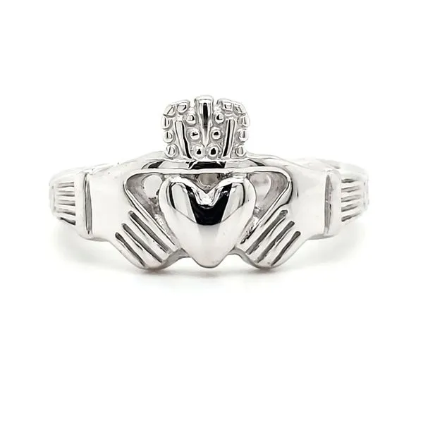 Sterling Silver Claddagh Celtic Pattern Ring Quality Gem LLC Bethel, CT