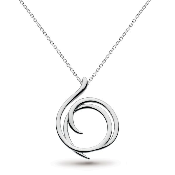 Sterling Silver Entwine Helix Wrap Necklace Quality Gem LLC Bethel, CT
