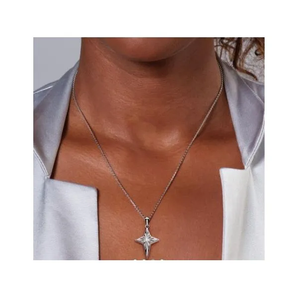 Star on sale cross necklace