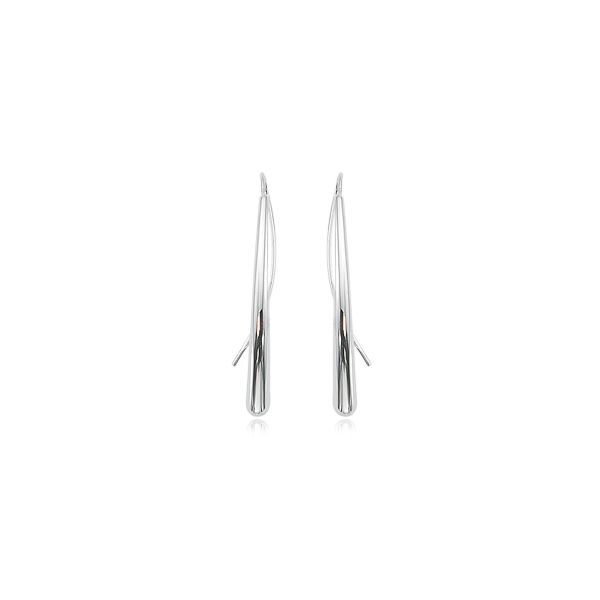 Sterling Silver Wire Drop Earrings Quality Gem LLC Bethel, CT