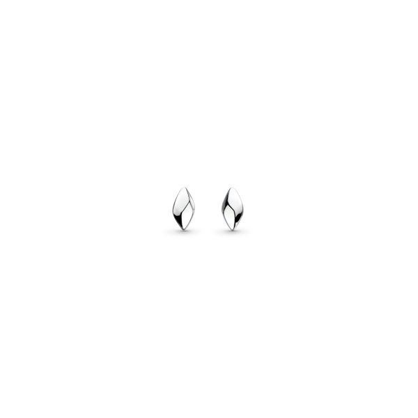 Sterling Silver Rhodium Plated Glint Mini Stud Earrings Quality Gem LLC Bethel, CT
