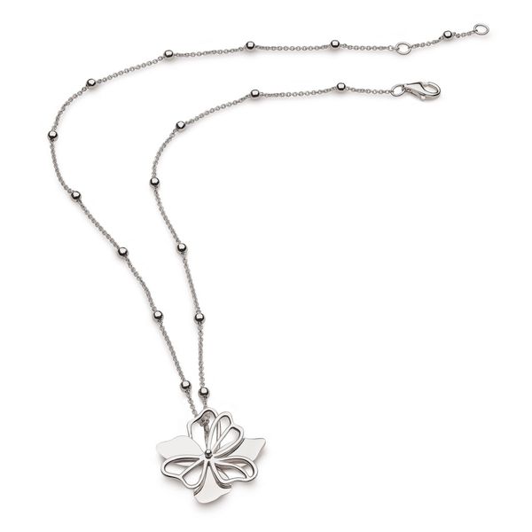 Sterling Silver Blossom Full Bloom Large Necklace Quality Gem LLC Bethel, CT