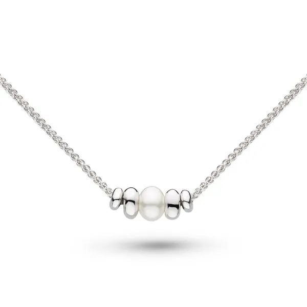 Sterling Silver Rhodium Plated Coast Tumble Pearl Necklace Quality Gem LLC Bethel, CT