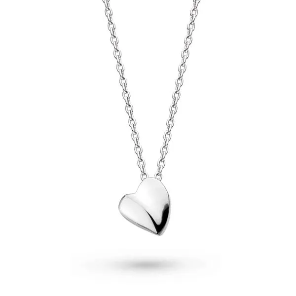 Sterling Silver Rhodium Plated Miniatures Sweet Heart Necklace Length 18 Inches Quality Gem LLC Bethel, CT