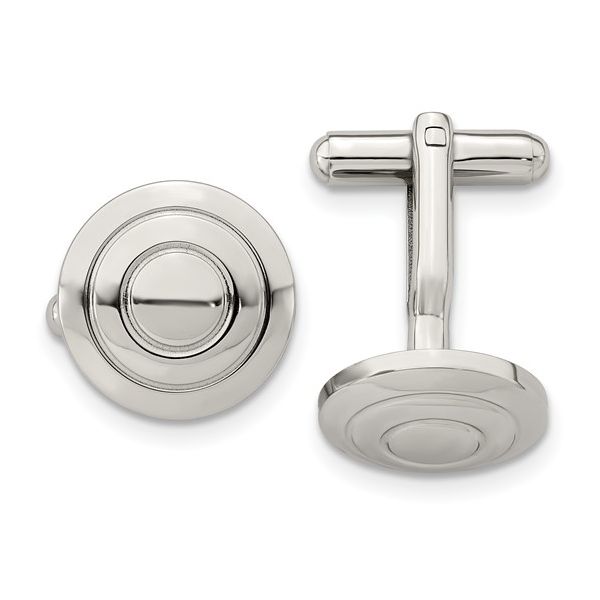 Stainless Steel Cufflinks Quality Gem LLC Bethel, CT