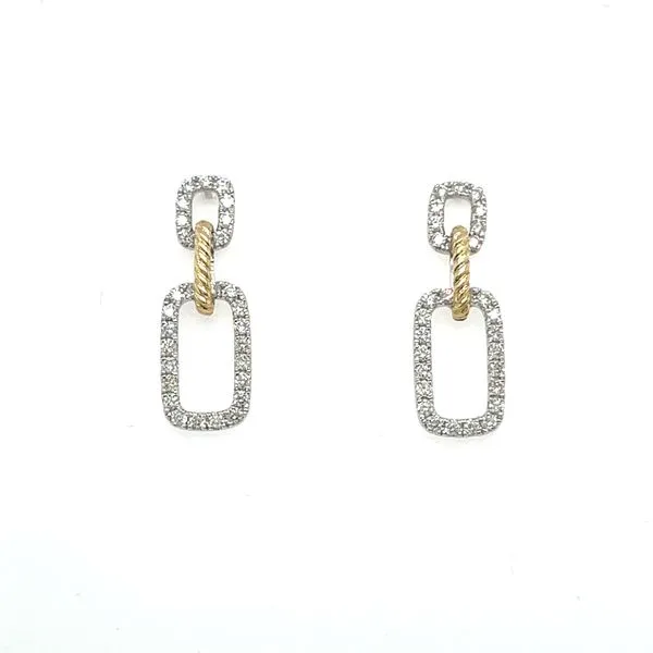 Diamond hoops Quenan's Fine Jewelers Georgetown, TX