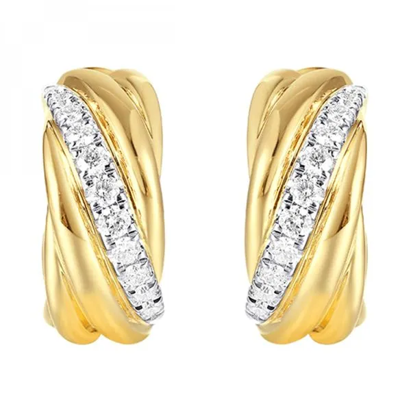 Diamond hoops Quenan's Fine Jewelers Georgetown, TX