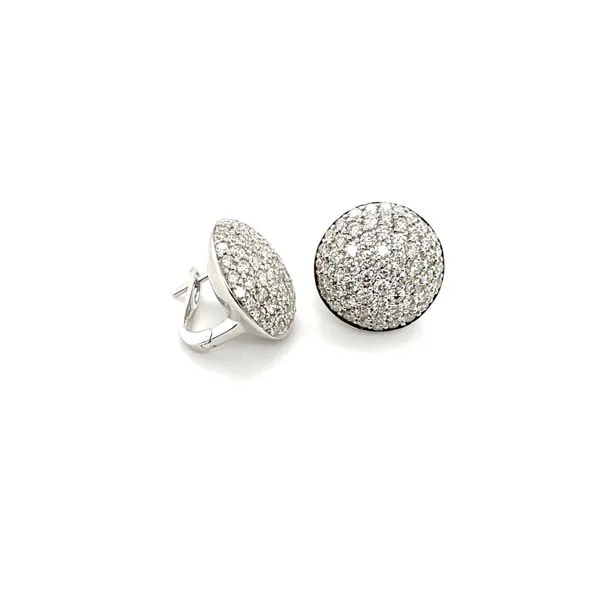 Diamond hoops Quenan's Fine Jewelers Georgetown, TX