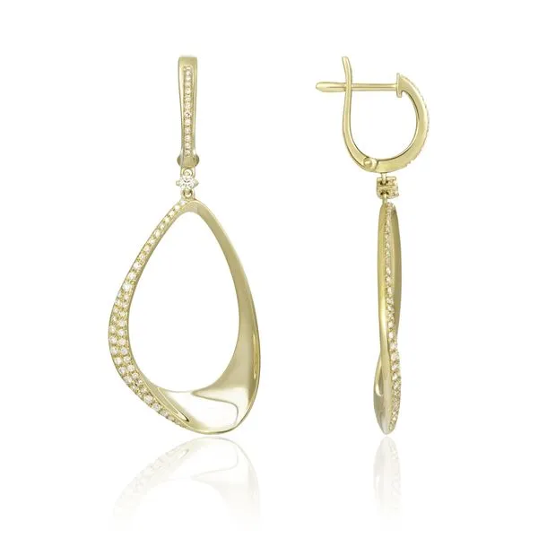 Diamond hoops Quenan's Fine Jewelers Georgetown, TX