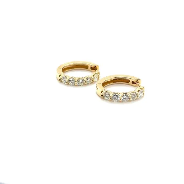 Diamond hoops Quenan's Fine Jewelers Georgetown, TX
