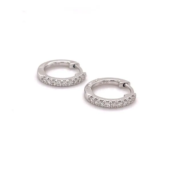 Diamond hoops Quenan's Fine Jewelers Georgetown, TX