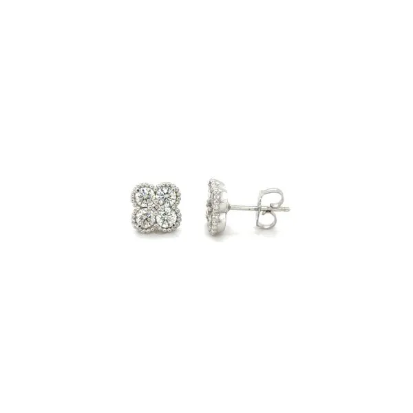 Diamond hoops Quenan's Fine Jewelers Georgetown, TX