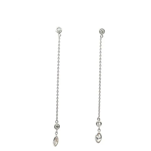 Diamond hoops Quenan's Fine Jewelers Georgetown, TX