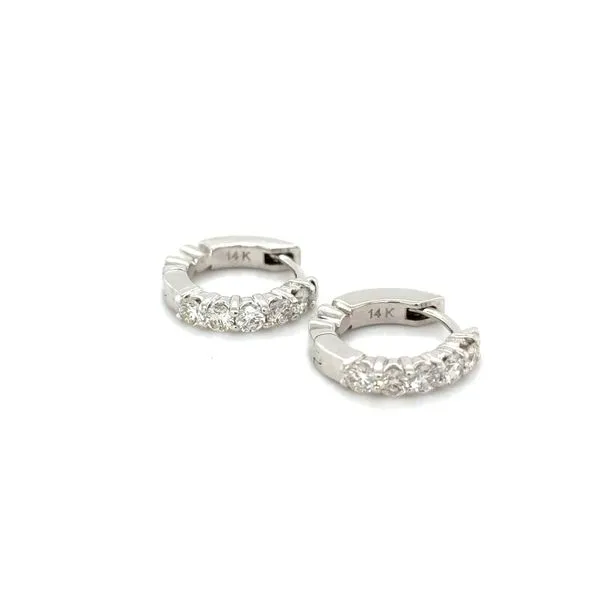 Diamond hoops Quenan's Fine Jewelers Georgetown, TX