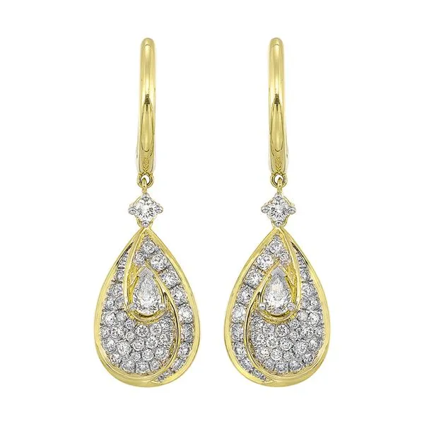 Diamond hoops Quenan's Fine Jewelers Georgetown, TX
