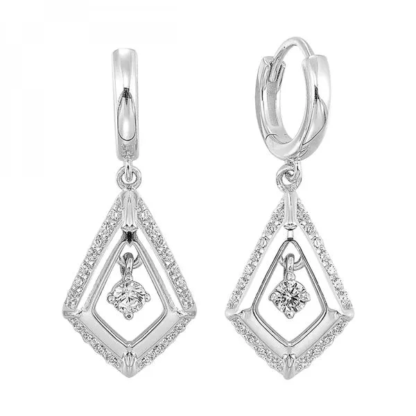 Diamond hoops Quenan's Fine Jewelers Georgetown, TX