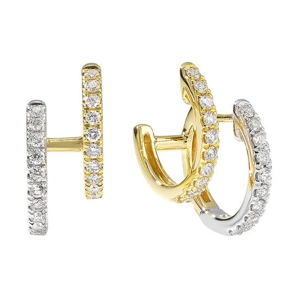Diamond hoops Quenan's Fine Jewelers Georgetown, TX