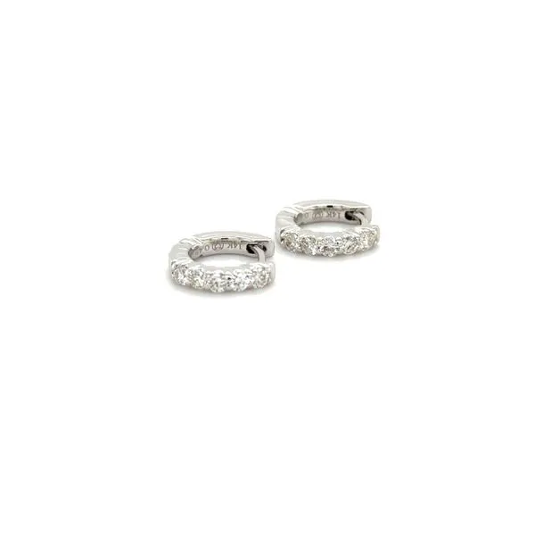 Diamond hoops Quenan's Fine Jewelers Georgetown, TX