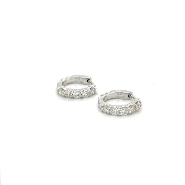 Diamond hoops Quenan's Fine Jewelers Georgetown, TX