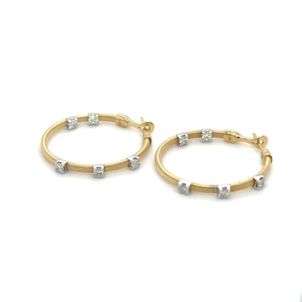 Diamond hoops Quenan's Fine Jewelers Georgetown, TX