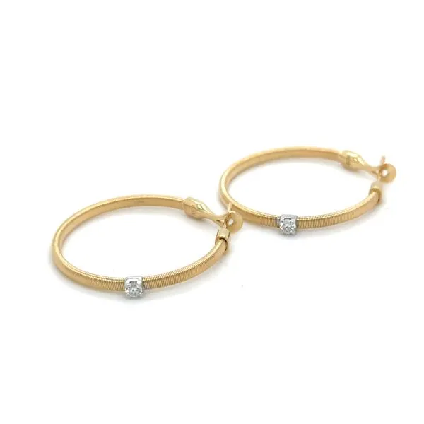 Diamond hoops Quenan's Fine Jewelers Georgetown, TX
