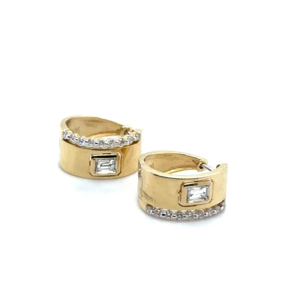 Diamond hoops Quenan's Fine Jewelers Georgetown, TX